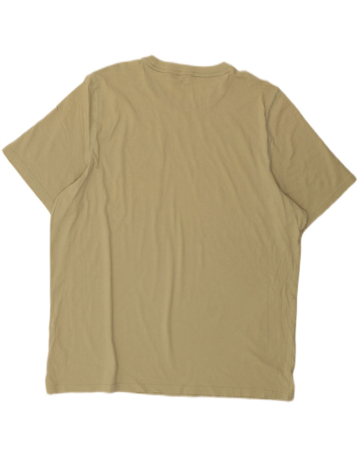 PUMA Mens Graphic T-Shirt Top 2XL Beige Cotton Vintage Puma and Second-Hand Puma from Messina Hembry 