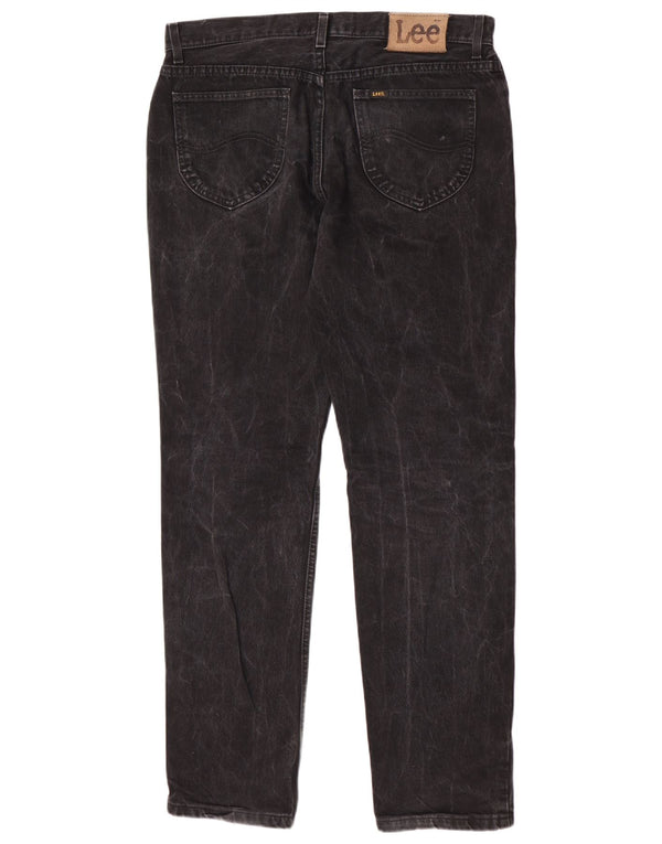 Lee Herre Phoenix Tapered Jeans W36 L34 Sort bomuld