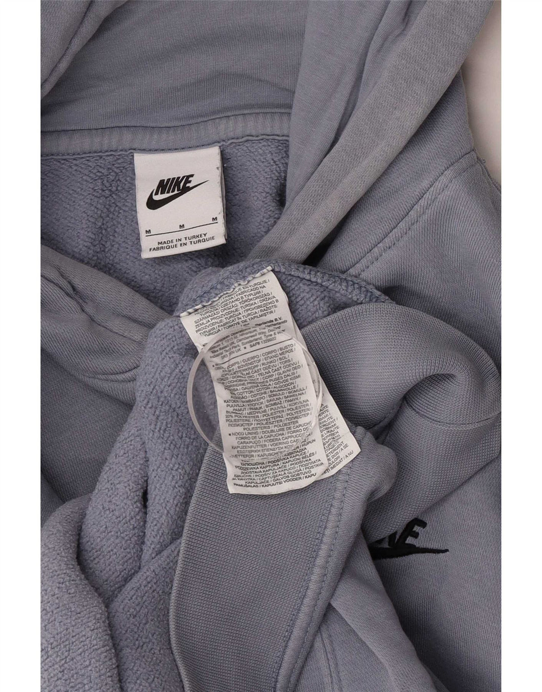 Nike Herre hættetrøje Jumper Medium Blue Bomuld