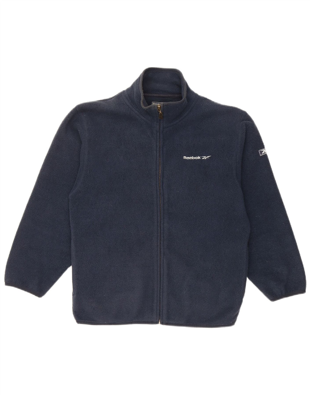 Reebok drenge fleecejakke 10-11 år marineblå polyester