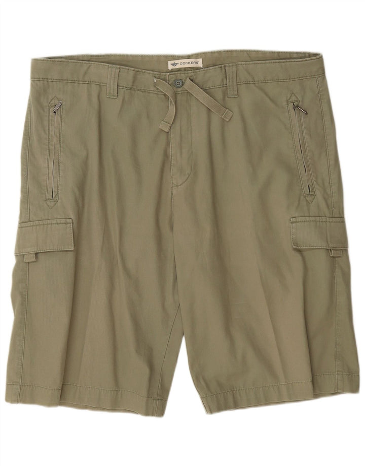 Dockers Herre Cargo Shorts W38 XL Khaki
