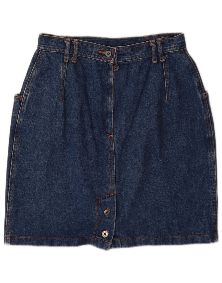 French Connection Dame Denim Nederdel W26 Lille Blå