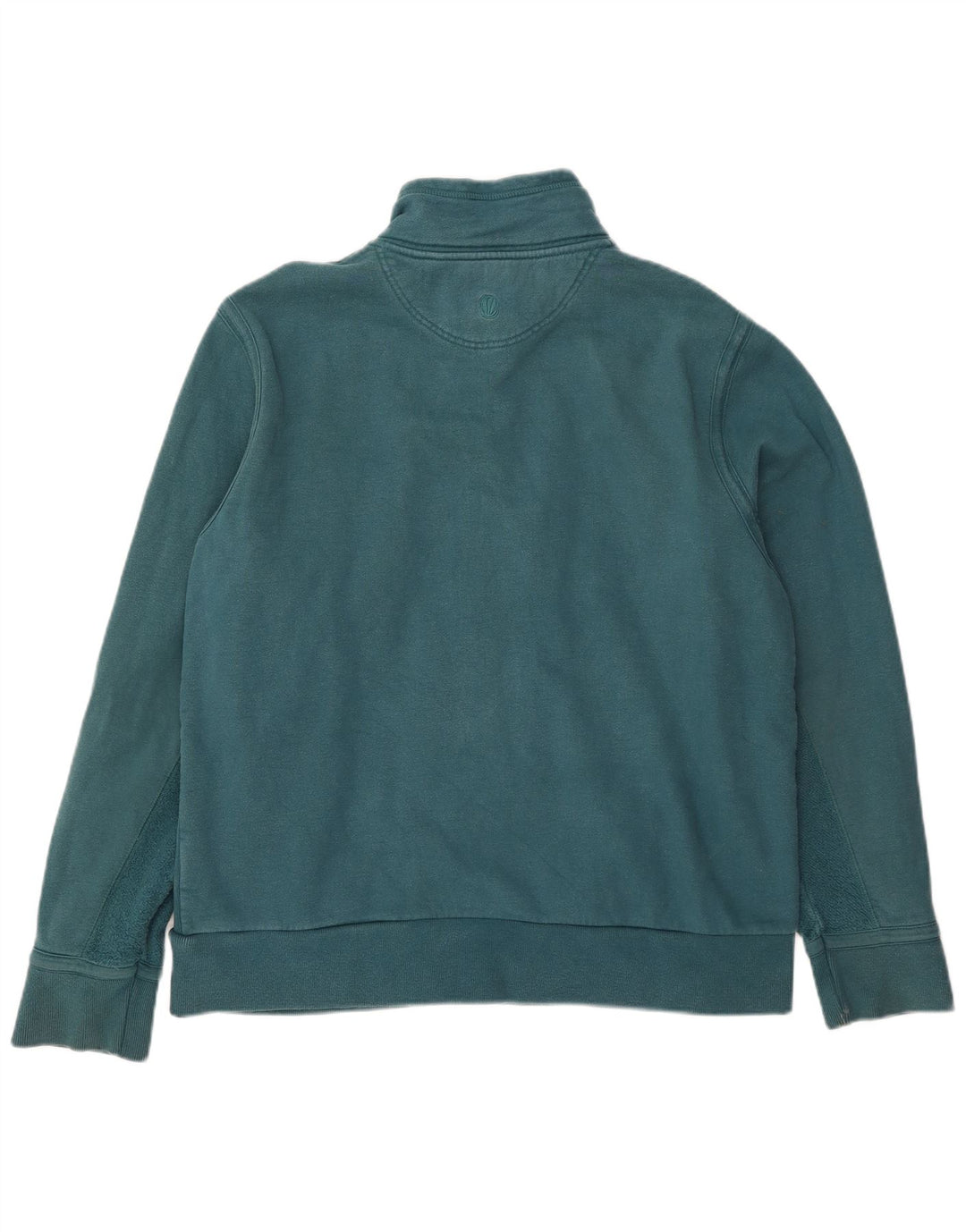 Fat Face Herre Grafisk Træningsdragt Top Jakke Stor Grøn Bomuld