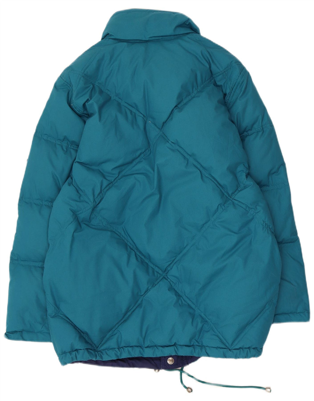 Diadora Herre vendbar polstret jakke UK 36 Lille blå polyester