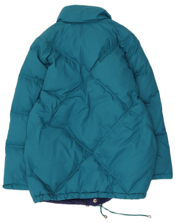 Diadora Herre vendbar polstret jakke UK 36 Lille blå polyester