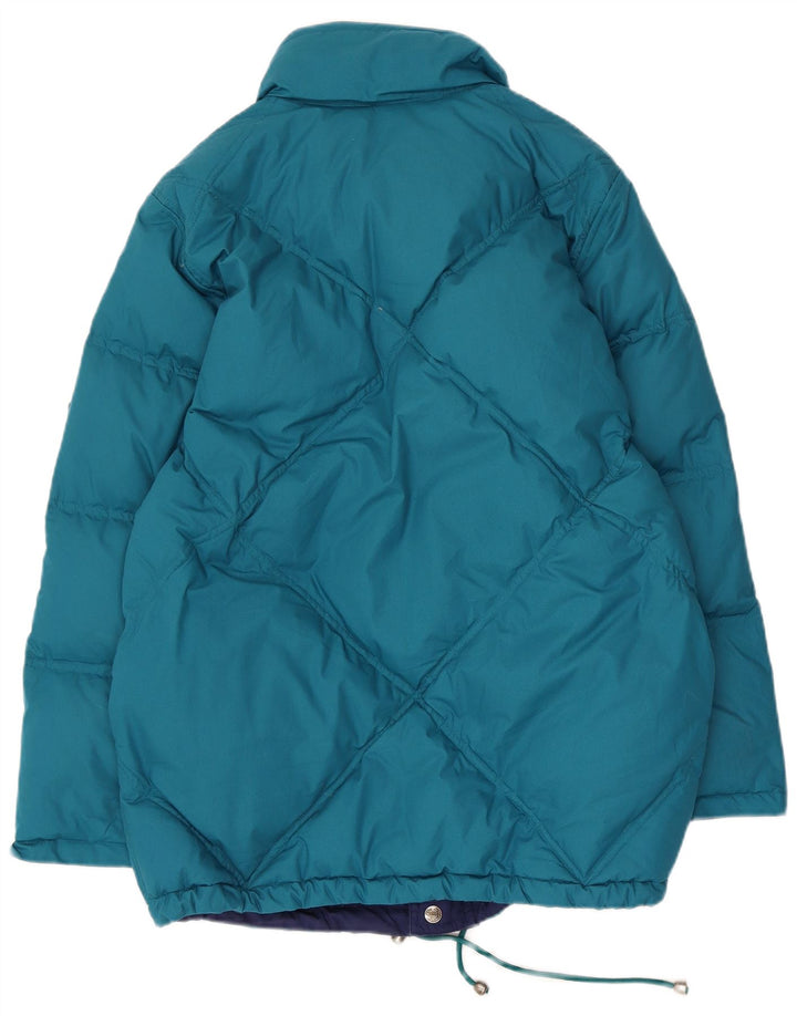 Diadora Herre vendbar polstret jakke UK 36 Lille blå polyester