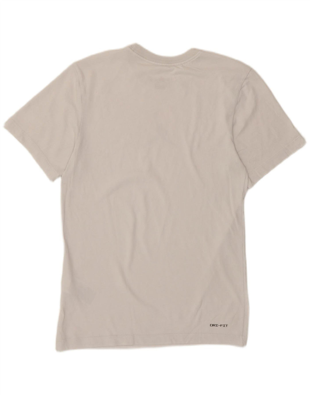 Jordan Herre grafisk T-shirt top XS grå bomuld