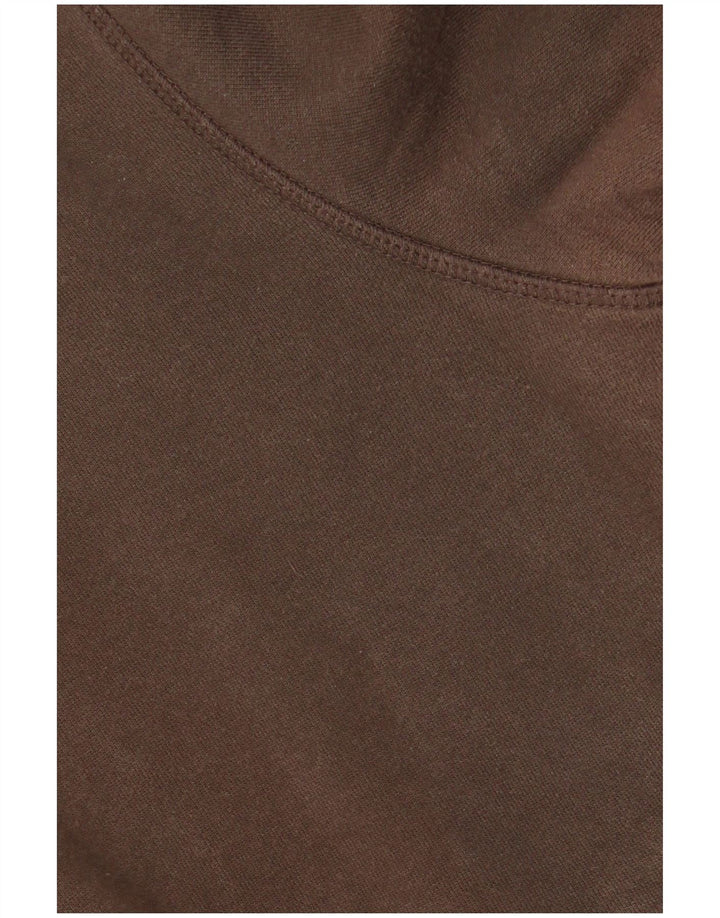 TIMBERLAND Herre Slim Fit Bomber Jacket UK 40 Stor brun bomuld