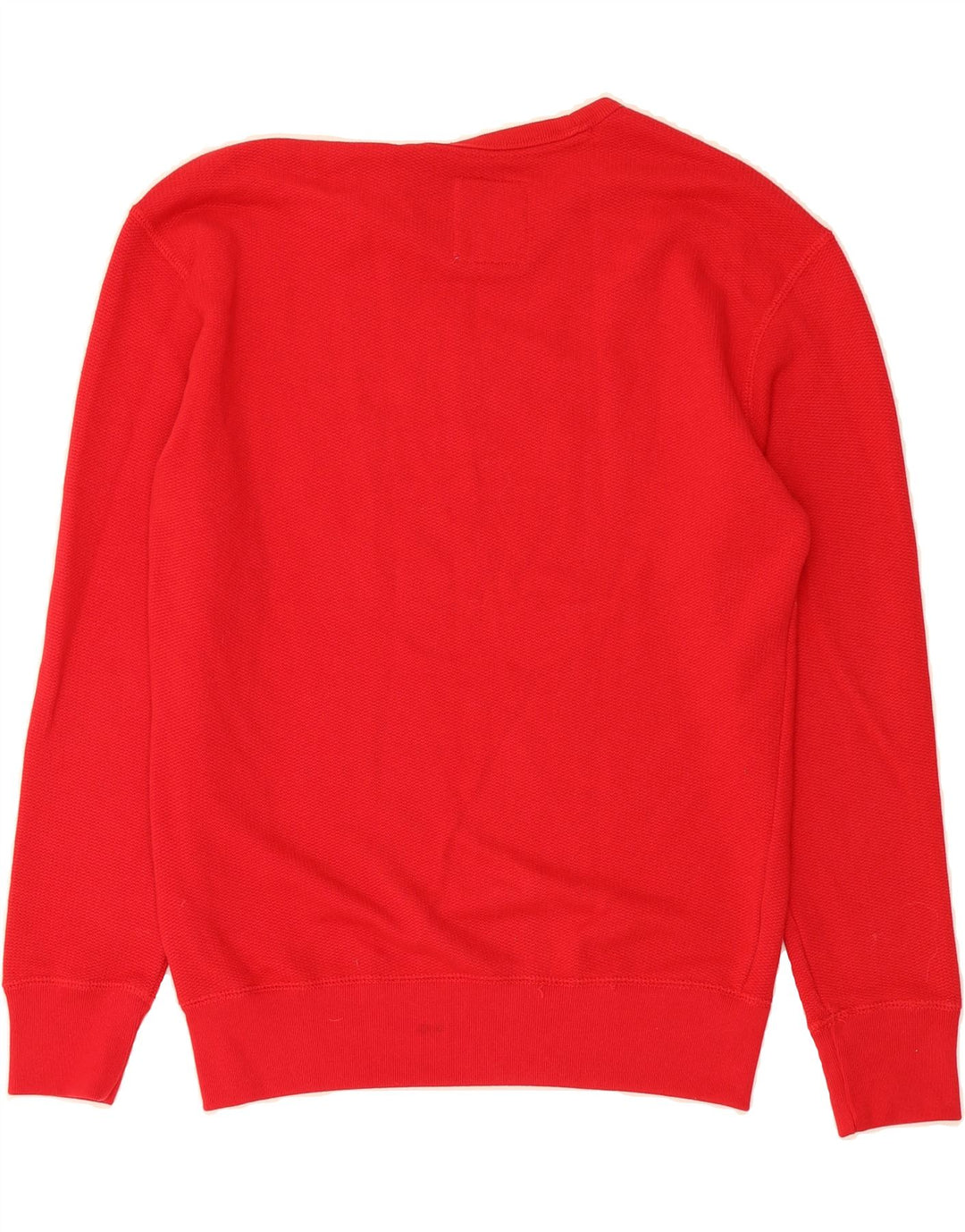 HOLLISTER Mens Graphic Sweatshirt Jumper XS Red Vintage Hollister and Second-Hand Hollister from Messina Hembry 