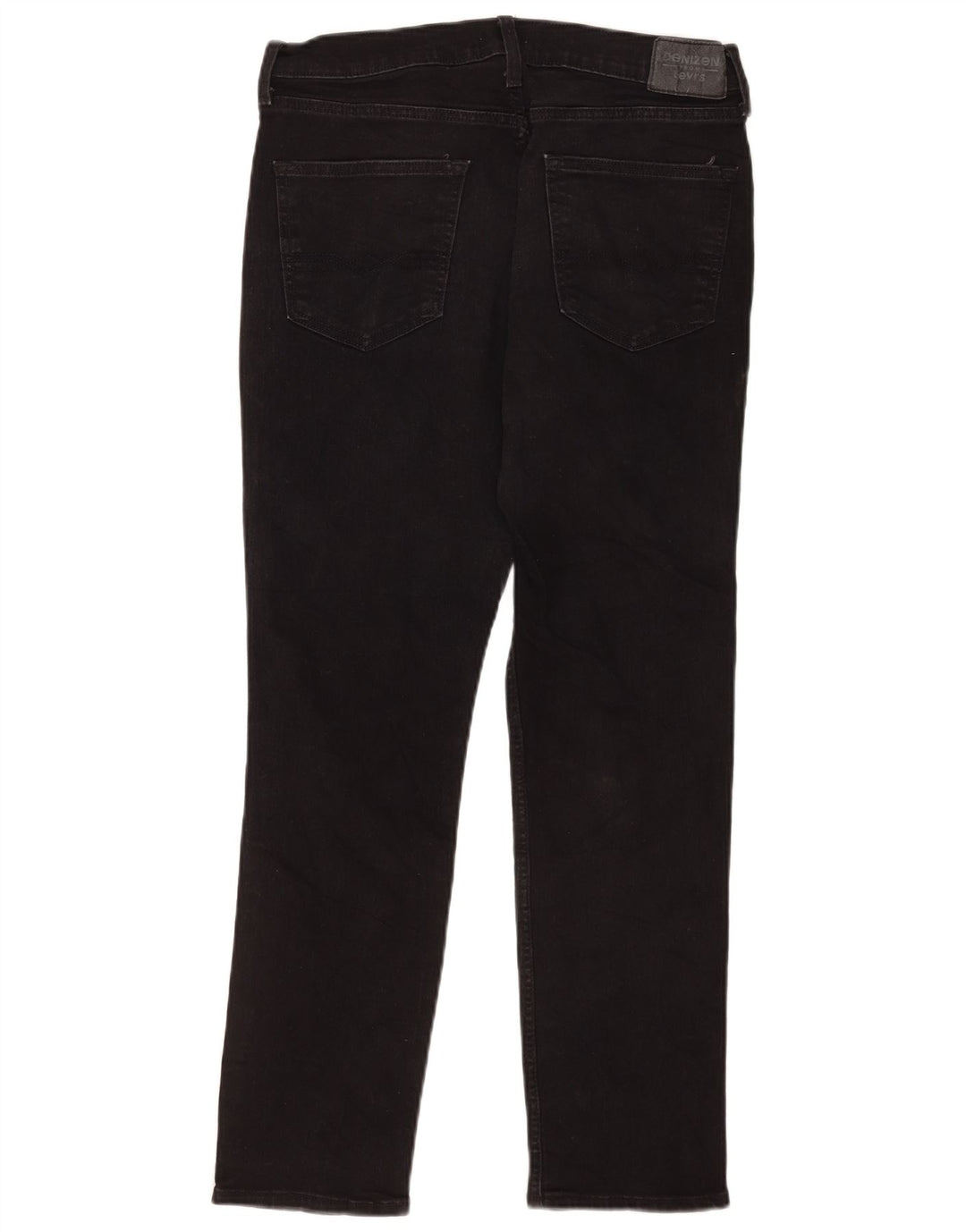 Levi's Herre Denizen Slim Jeans W33 L30 Sort bomuld