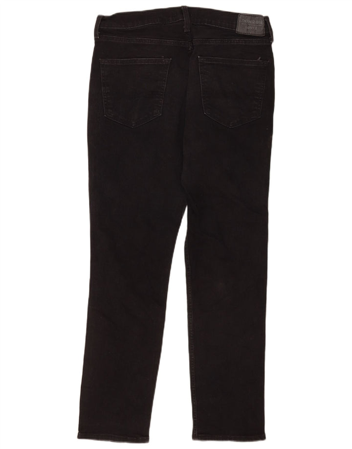 Levi's Herre Denizen Slim Jeans W33 L30 Sort bomuld