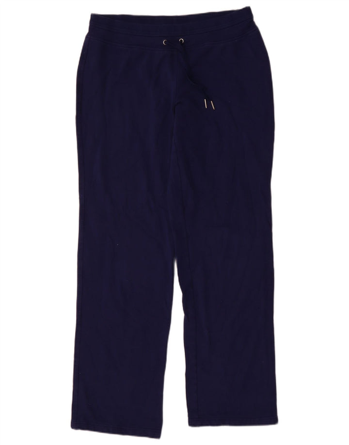 CHAMPION Womens træningsdragt Bukser UK 14 Medium Navy Blue Bomuld