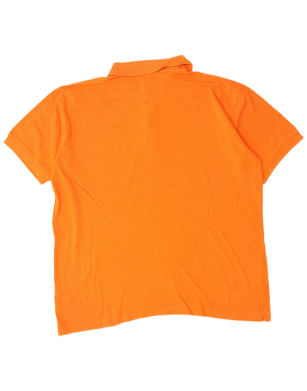 Kappa herre poloshirt XL orange bomuld