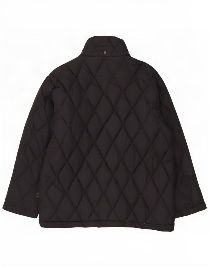 Sergio Tacchini Polstret jakke til mænd IT 46 Small Black Polyamid