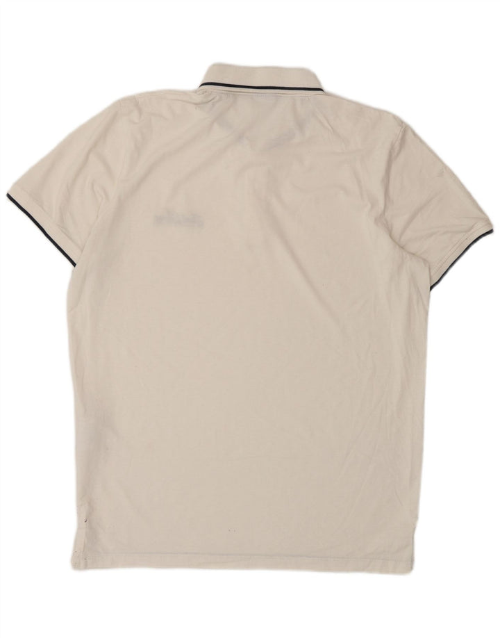 Jack & Jones herre poloskjorte stor hvid bomuld
