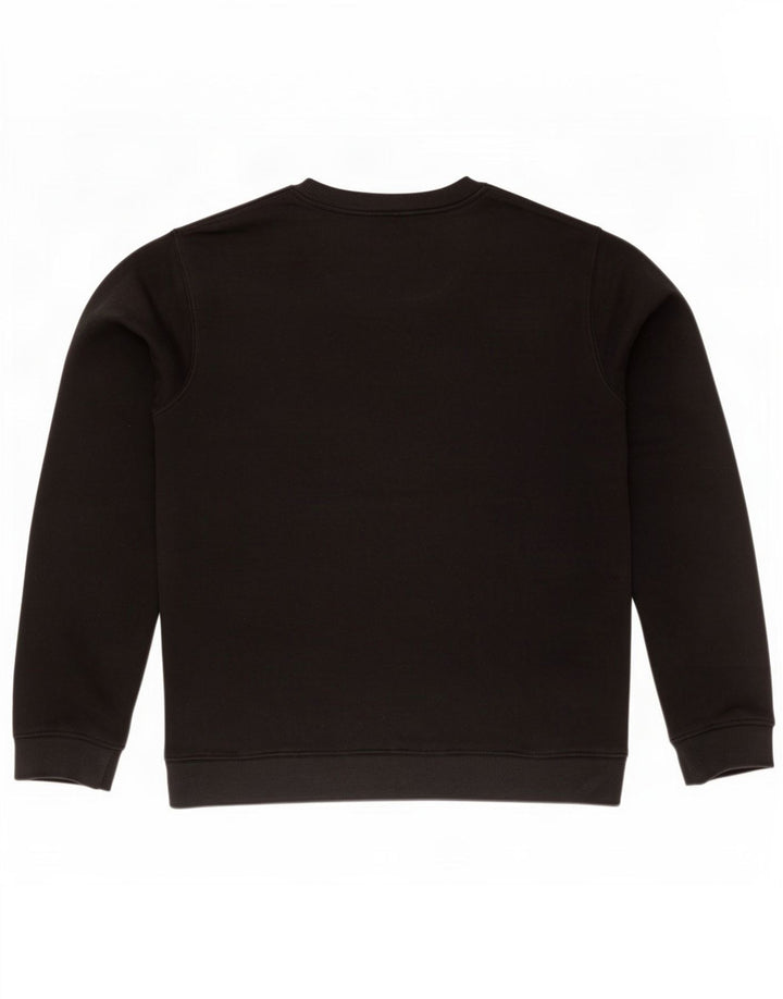 John Lewis Sweatshirt-trøje til mænd UK 38 Medium Sort Polyester