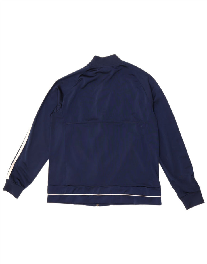 Adidas Drenge Træningsdragt Topjakke 13-14 År Marineblå Polyester