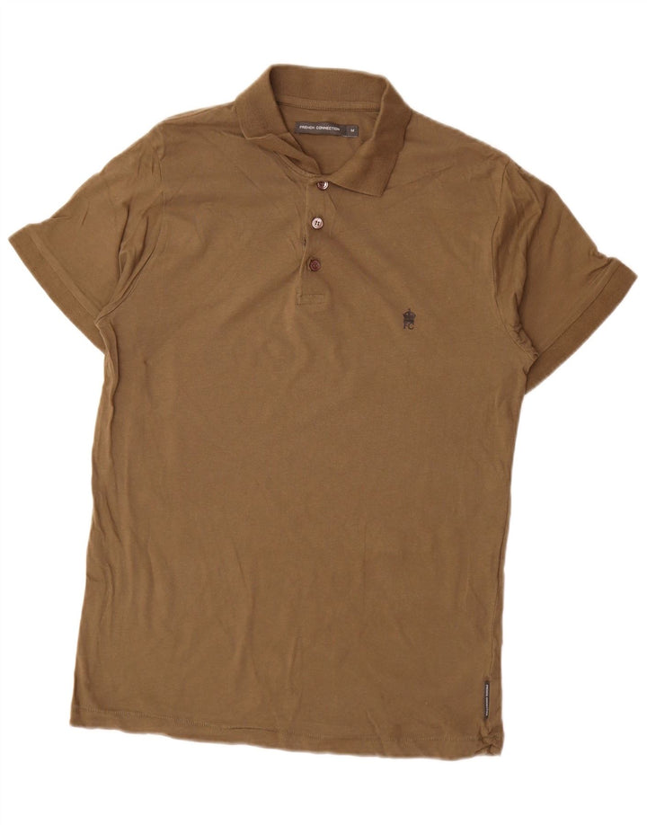French Connection Herre poloshirt Medium Khaki Bomuld