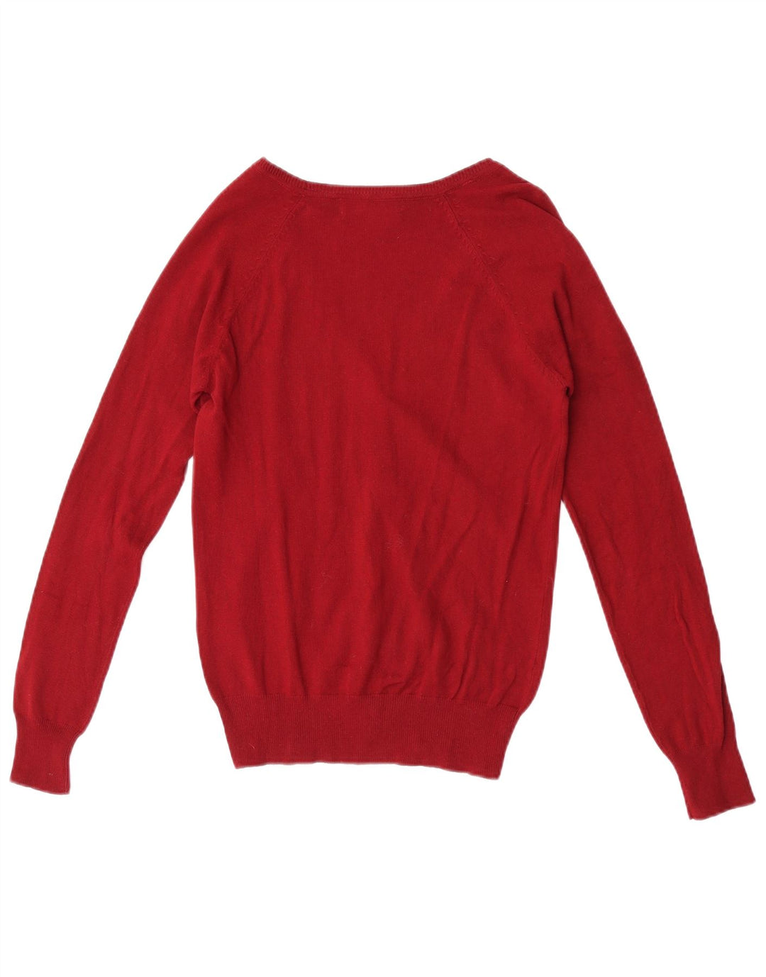 Zara dame cardigan sweater Medium rød bomuld