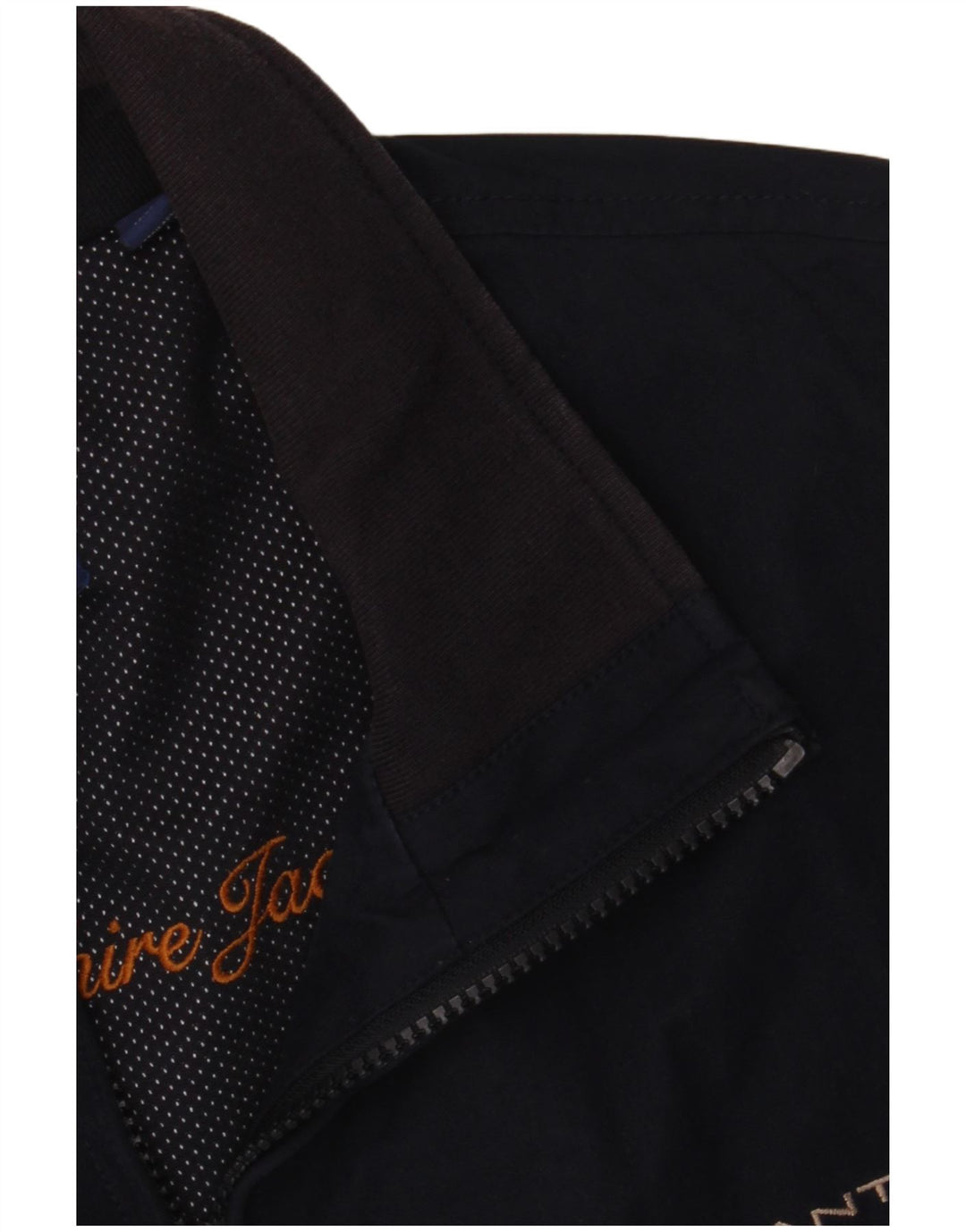 Gant Bomber Jacket UK 38 Medium Navy Blue Polyester