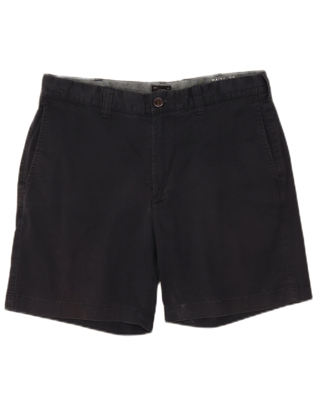 J. Crew Chino Shorts til mænd W32 Medium Navyblå Bomuld