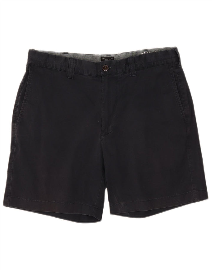 J. Crew Chino Shorts til mænd W32 Medium Navyblå Bomuld