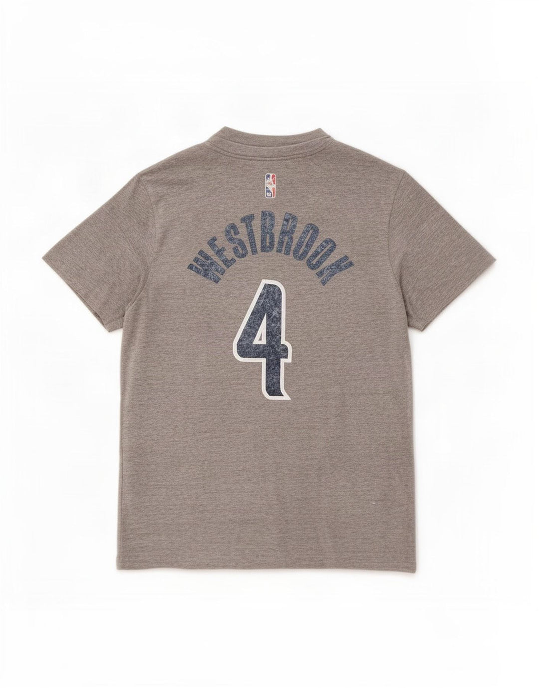 Nike Herre Washington Wizards grafisk T-shirt top mellemgrå