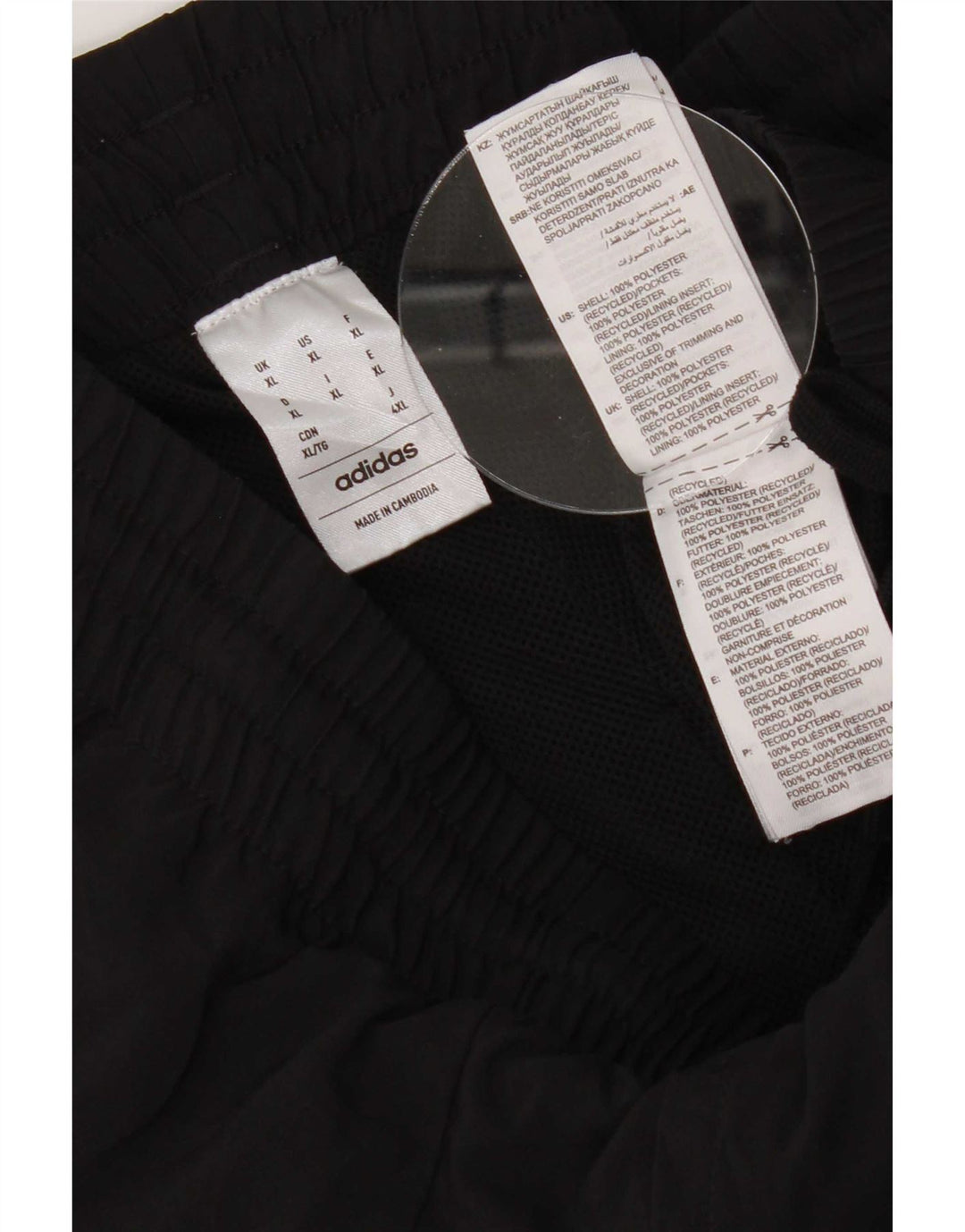Adidas Træningsdragt til mænd Joggers XL Sort Polyester