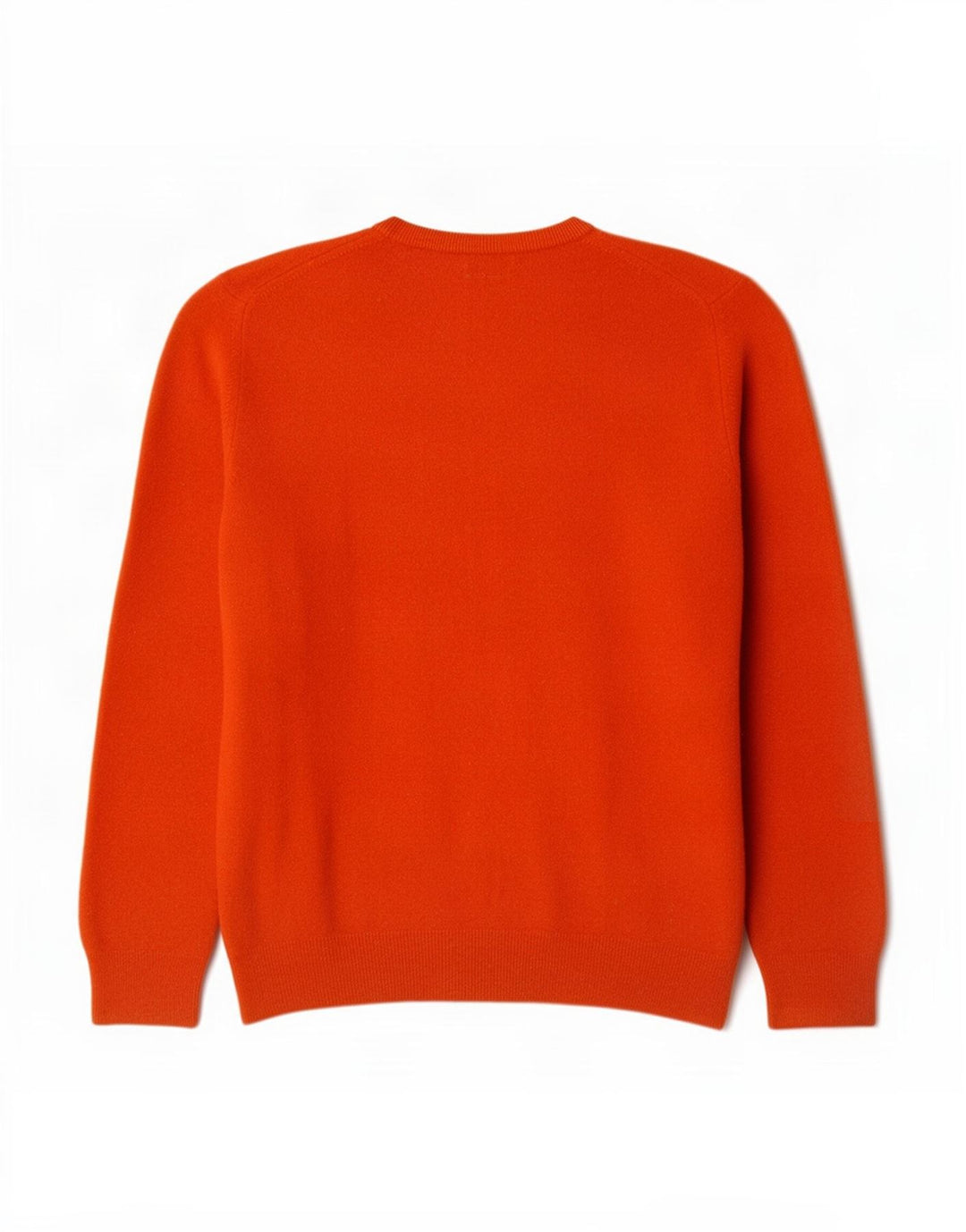 Gant Dame V-hals sweater UK 14 Stor Orange Uld