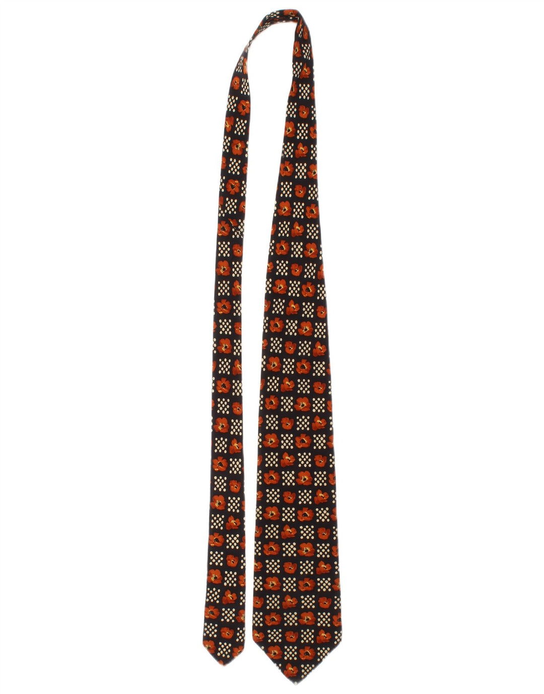 Hugo Boss Herre Slips One Size Black Floral Silk Classic