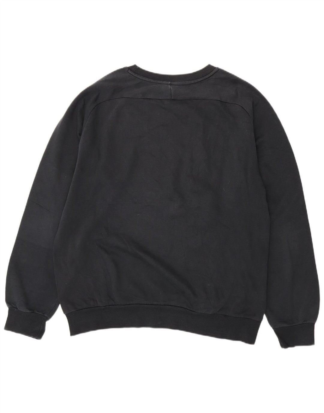 PUMA grafisk sweatshirt til mænd, stor sort