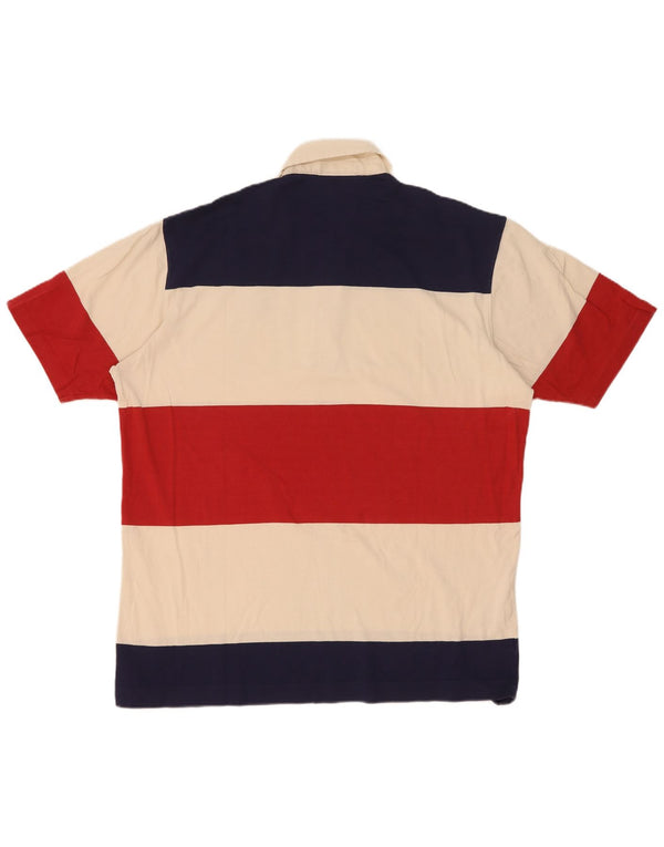 Lacoste Herre poloskjorte str. 8 3XL Flerfarvet stribet bomuld