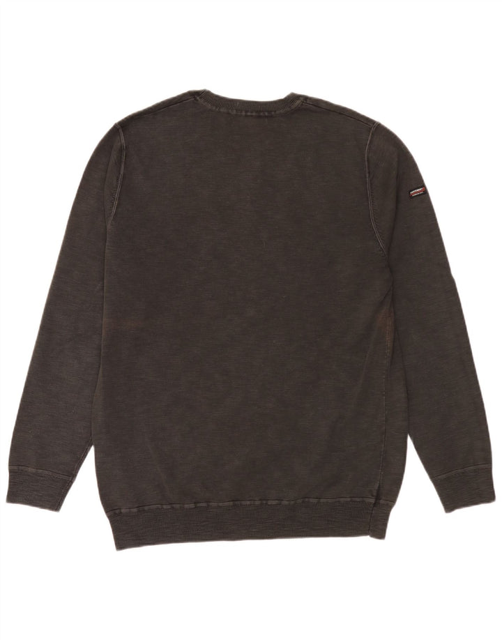 Superdry Sweatshirt Jumper til mænd 2XL Grå Bomuld