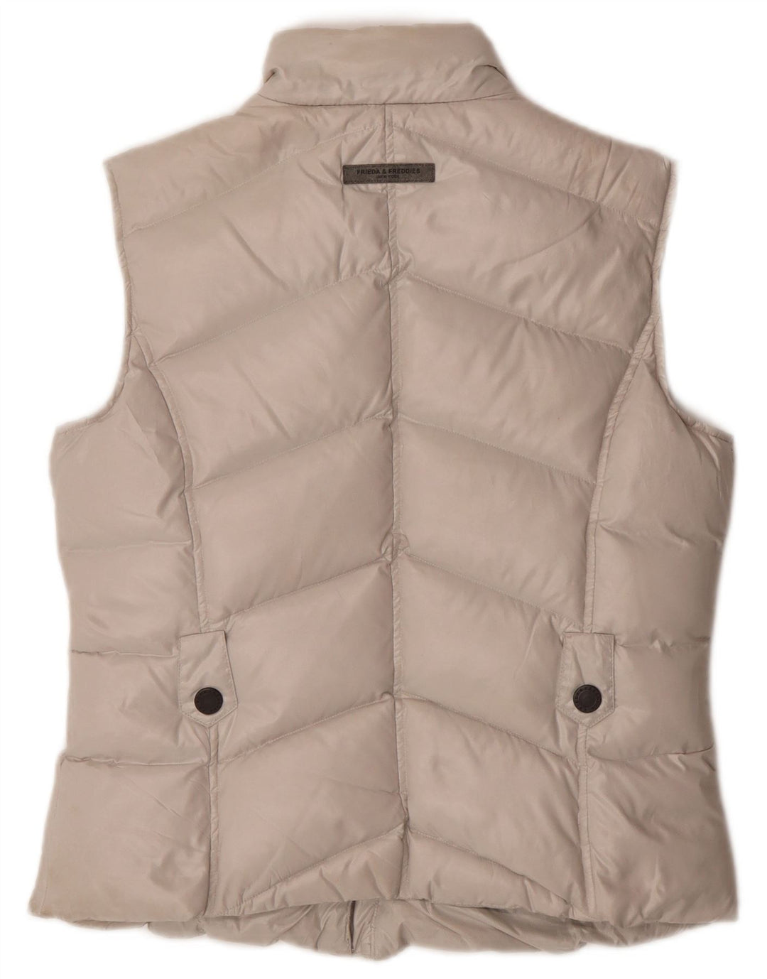 FRIEDA & FREDDIES Polstret Gilet til kvinder EU 40 Medium Beige Polyester