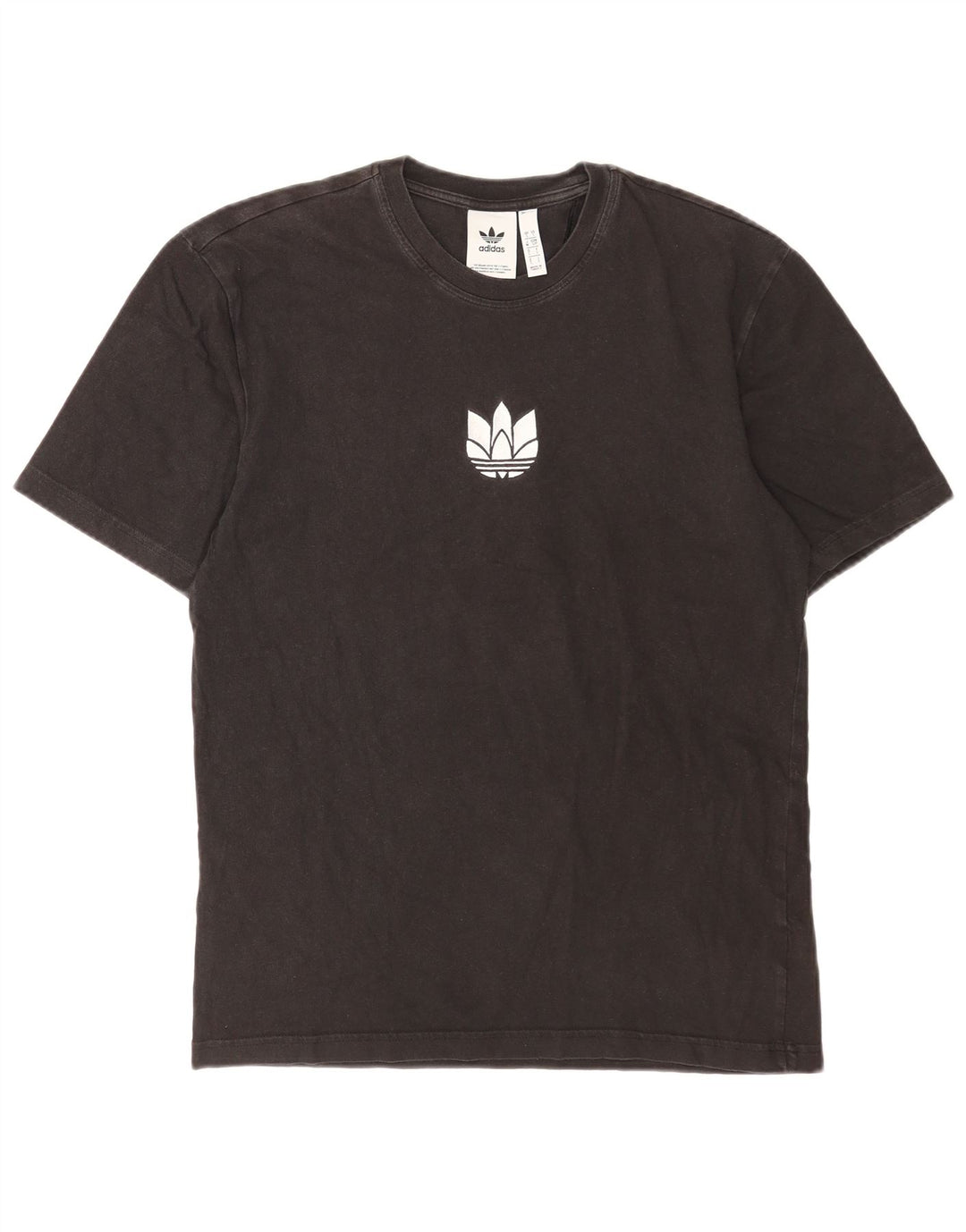 Adidas herre T-shirt top lille sort bomuld