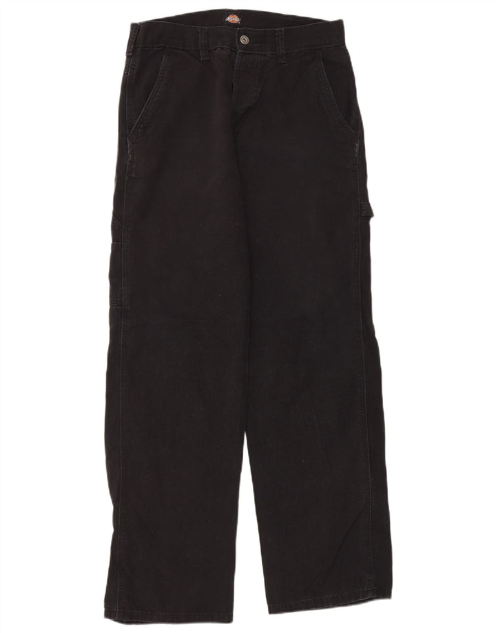 Dickies Straight Cargo bukser til mænd W30 L32 Sort bomuld