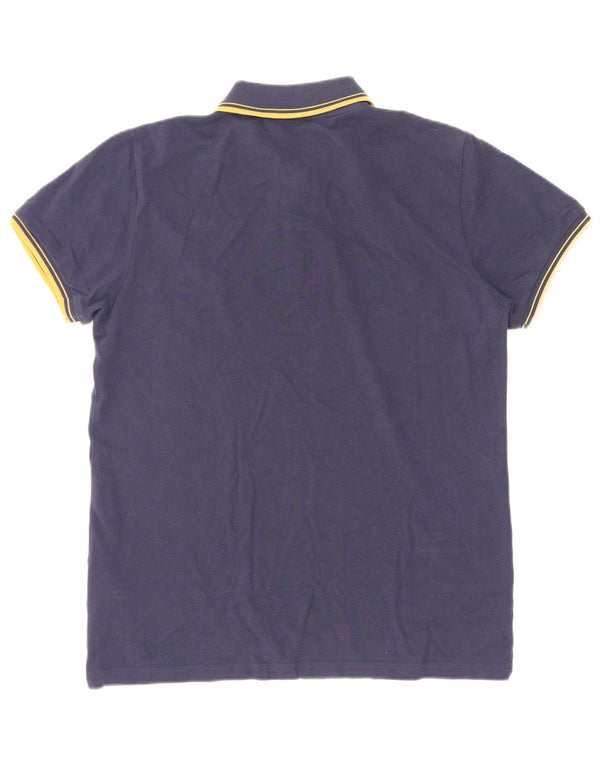 Kappa herre poloshirt Medium marineblå stribet bomuld