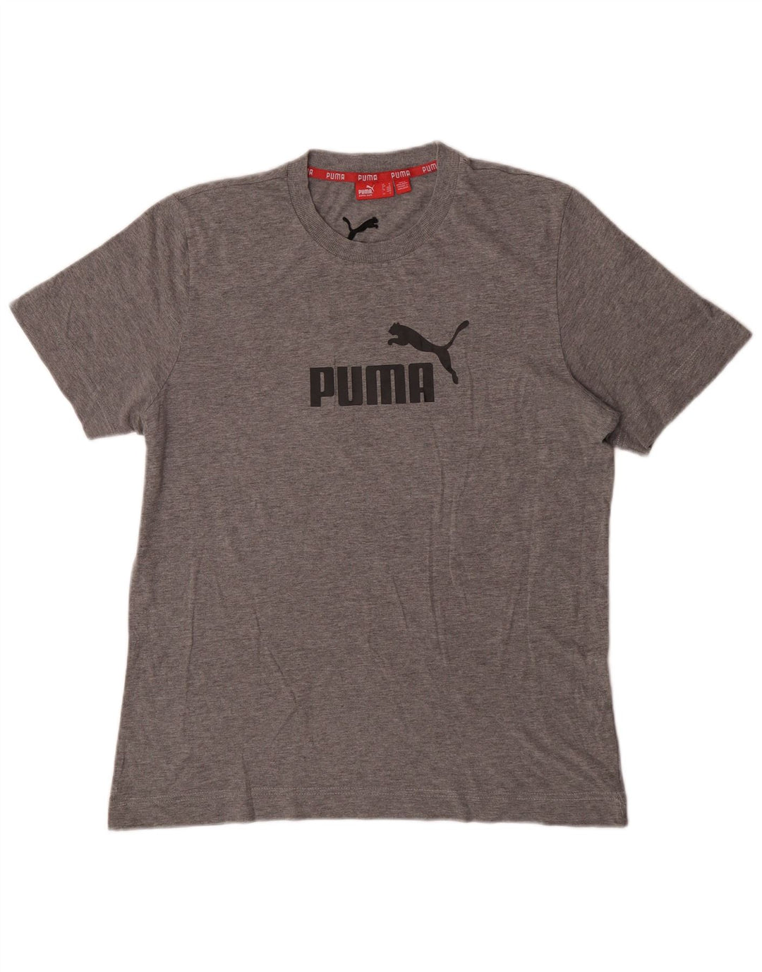 Puma Herre grafisk T-shirt Top mellemgrå