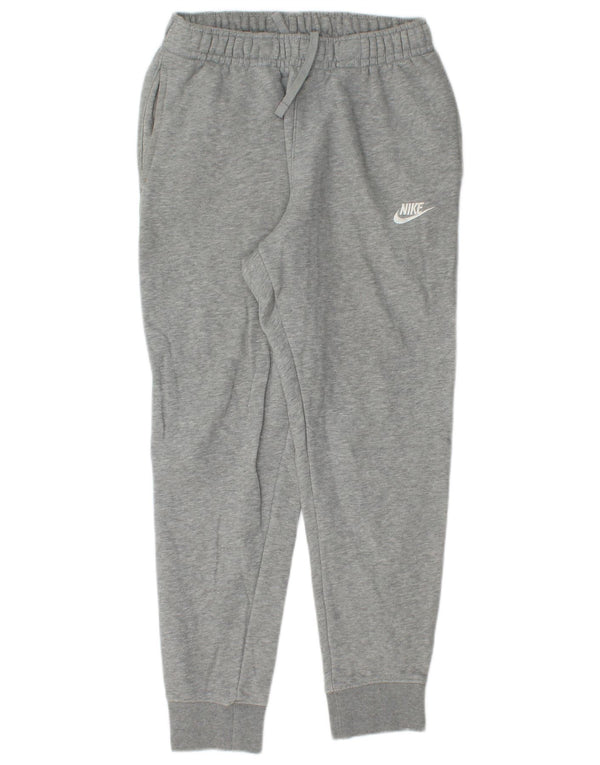 Nike træningsdragt bukser til mænd, joggers, små grå flækkede bomuld