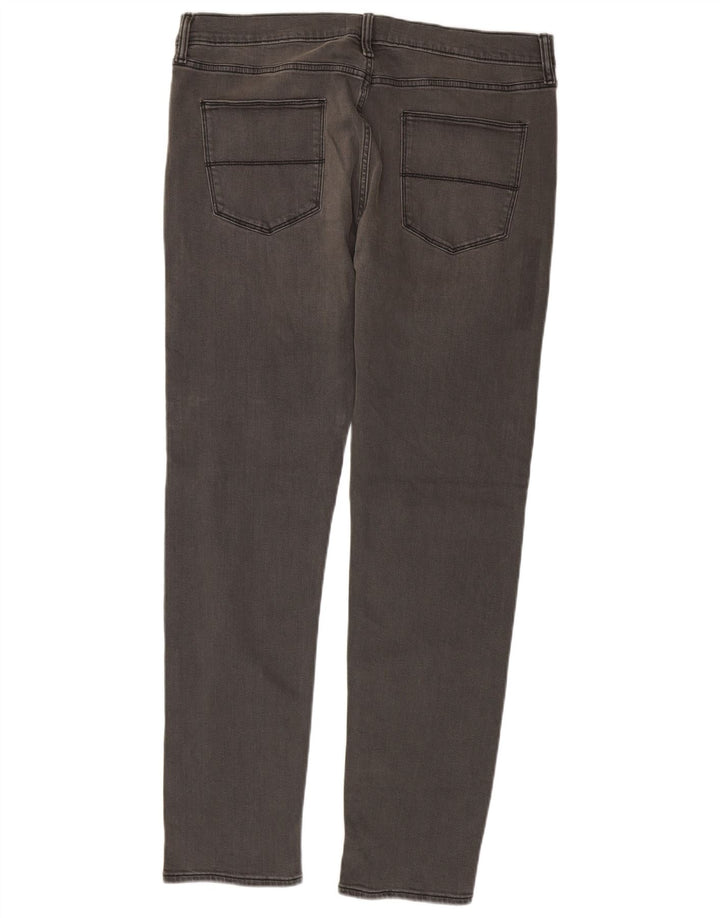 Marks & Spencer Herre Slim Jeans W36 L33 Grå Bomuld