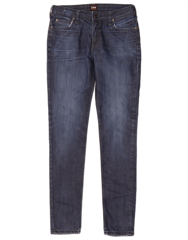 LEE Dame Scarlett Skinny Jeans W29 L33 Blå Bomuld