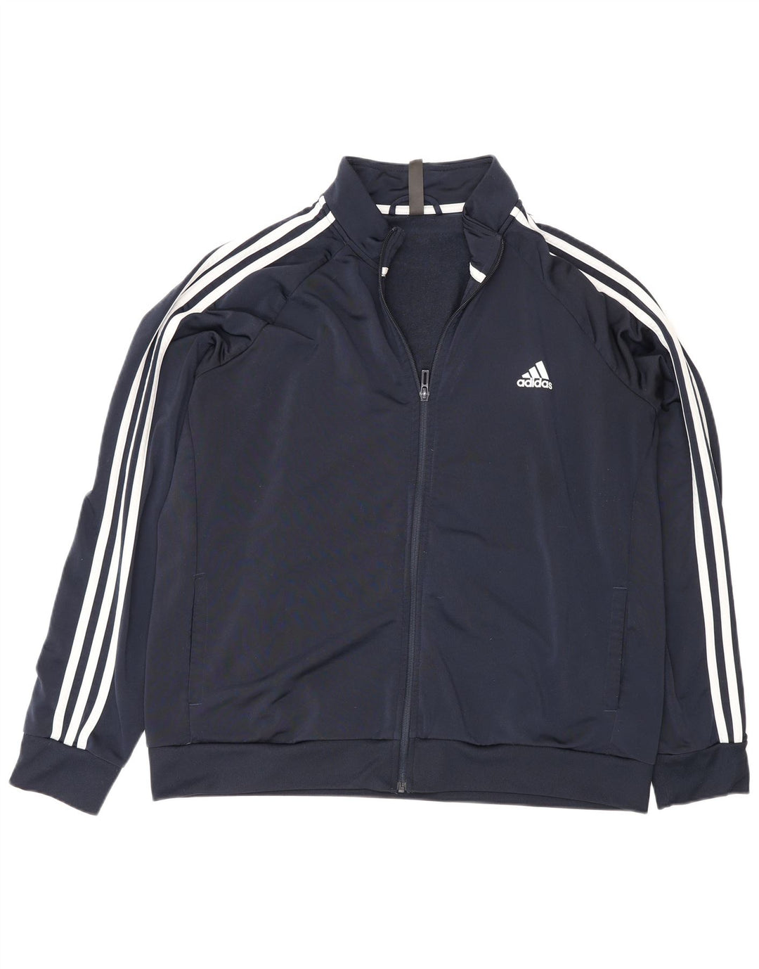 Adidas træningsdragt topjakke til kvinder UK 24/26 2XL marineblå polyester