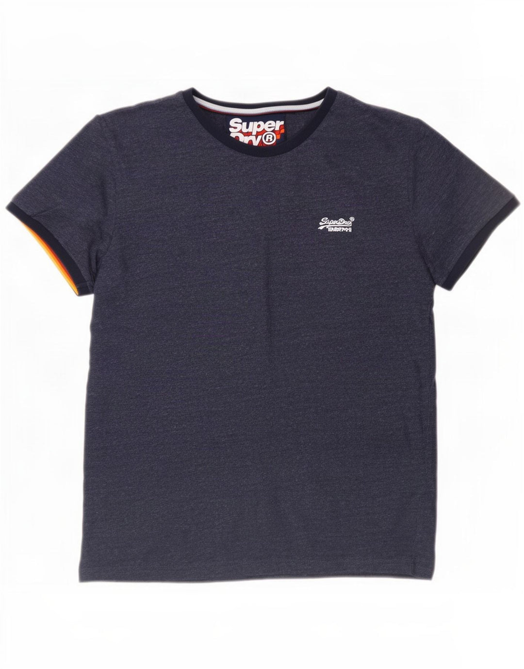 Superdry T-shirt top til mænd 2XL blå bomuld