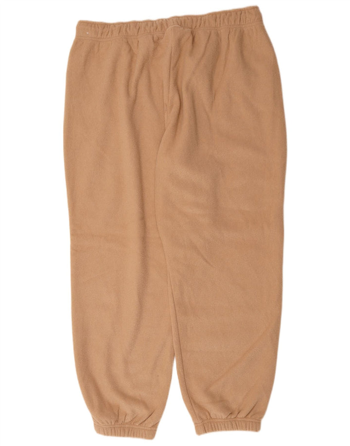 Nike Herre velour træningsdragt Bukser Joggers XL Beige Polyester