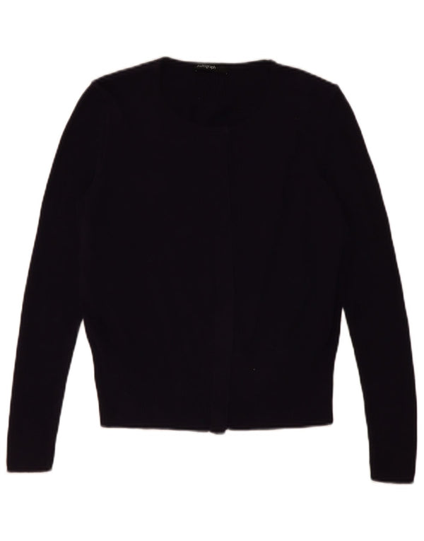 Marks & Spencer Dame Cardigan Sweater UK 12 Medium Navy Blue
