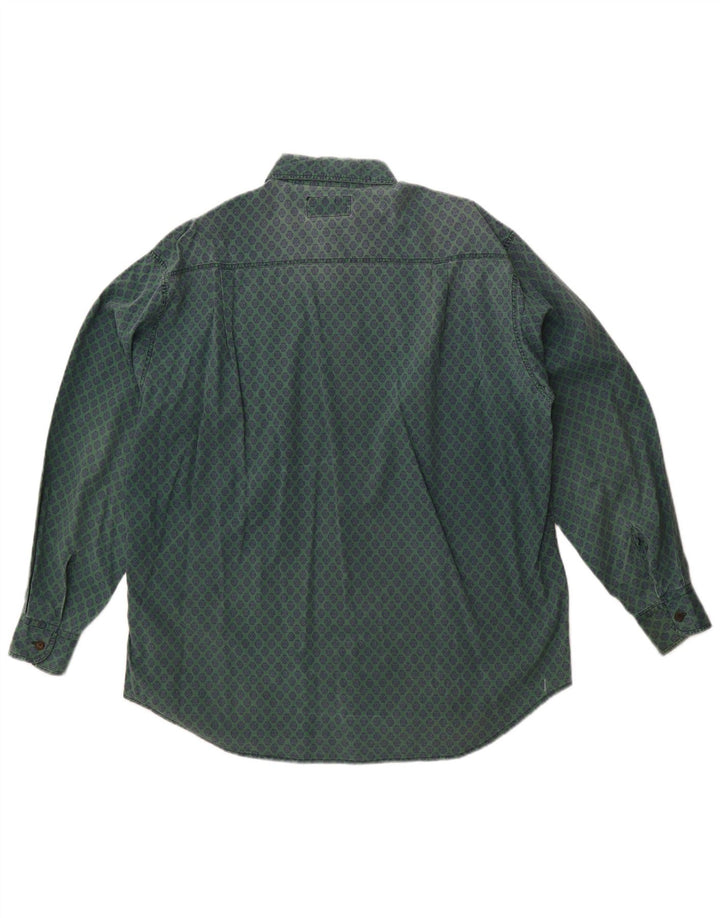 Spitfire Herreskjorte Medium Green Floral