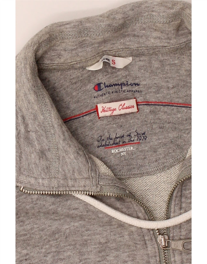 CHAMPION Womens Heritage Classics Tracksuit Top Jacket UK 10 Small Grey Vintage Champion and Second-Hand Champion from Messina Hembry 