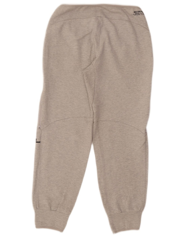 Adidas grafiske træningsdragtbukser til kvinder Joggers UK 12/14 Medium Grey
