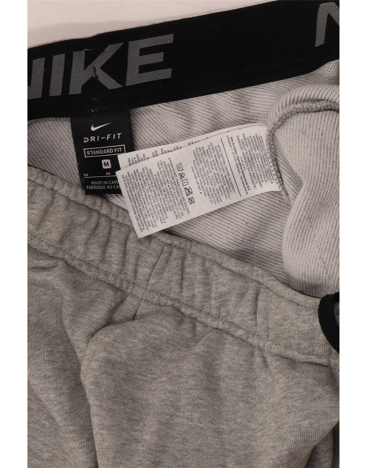 Nike Herre Dri Fit Standard træningsdragt Bukser Joggers Medium Grå Bomuld