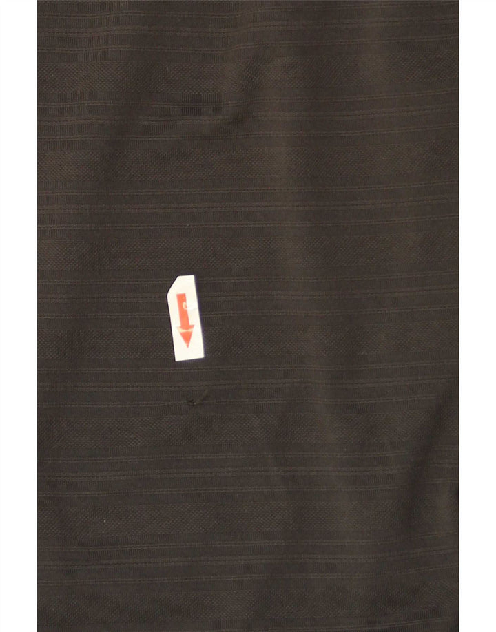 Adidas Langærmet Polo Shirt til mænd XL Sort Polyester